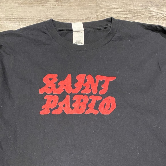 Kanye West Saint Pablo Tour Concert Long Sleeve Shirt Kim K Men’s Size XL - Picture 3 of 4